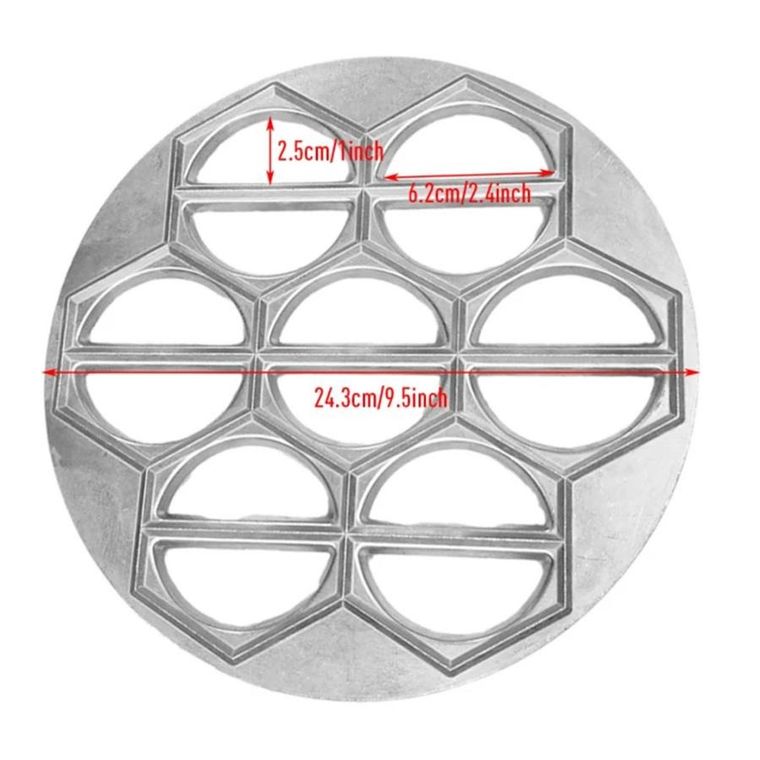 Brunbeste, forma wykrawacz do pierogów tradycyjnych