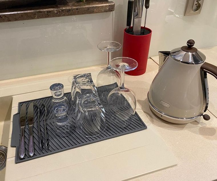 Brunbeste, podkładka silikonowa, ociekacz do naczyń, 39-25 cm