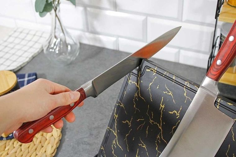 Brunbeste, stojak, blok magnetyczny na noże z ostrzałką