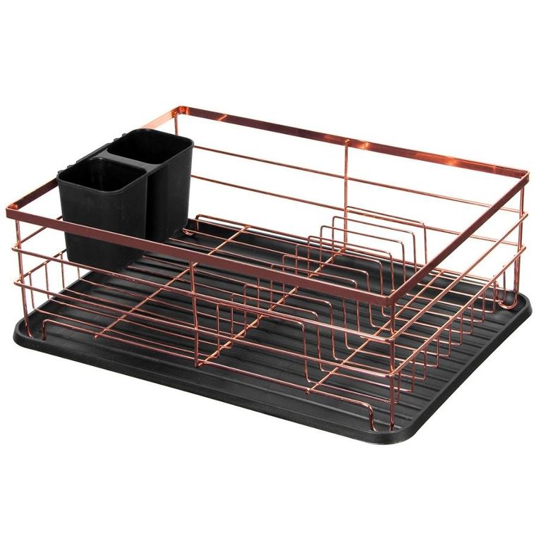 Brunbeste, suszarka do naczyń z ociekaczem i tacą