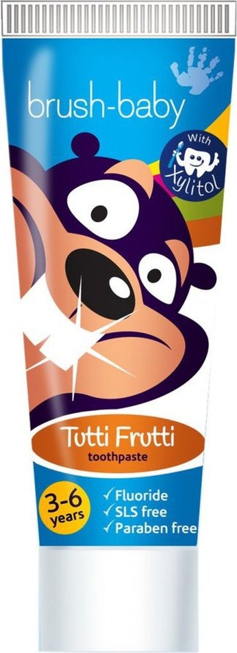 Brush-Baby, pasta do zębów dla dzieci, owocowa, 3-6 lat, 50 ml