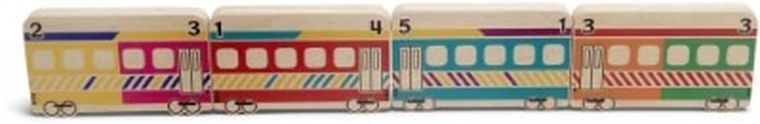 BS Toys, Pociąg, domino drewniane