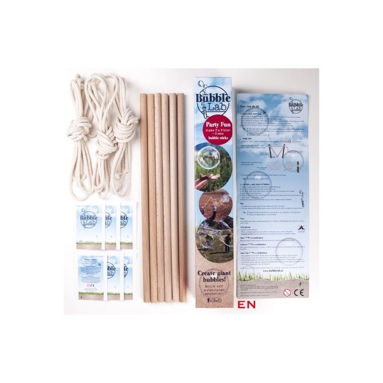 BubbleLab, bańki mydlane w tubie, zestaw imprezowy