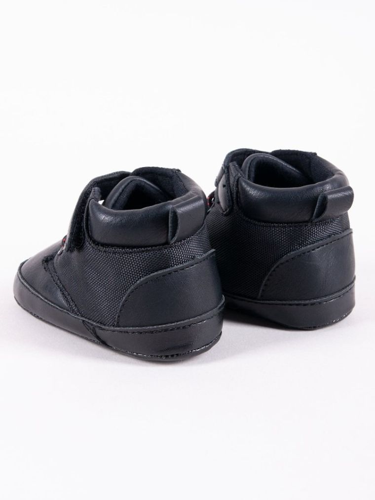 Buciki niechodki chłopięce, czarne, Yoclub