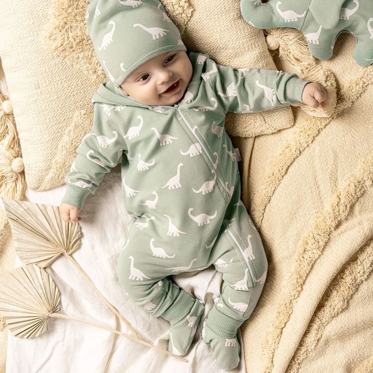 Buciki niechodki chłopięce, miętowe, Nicol