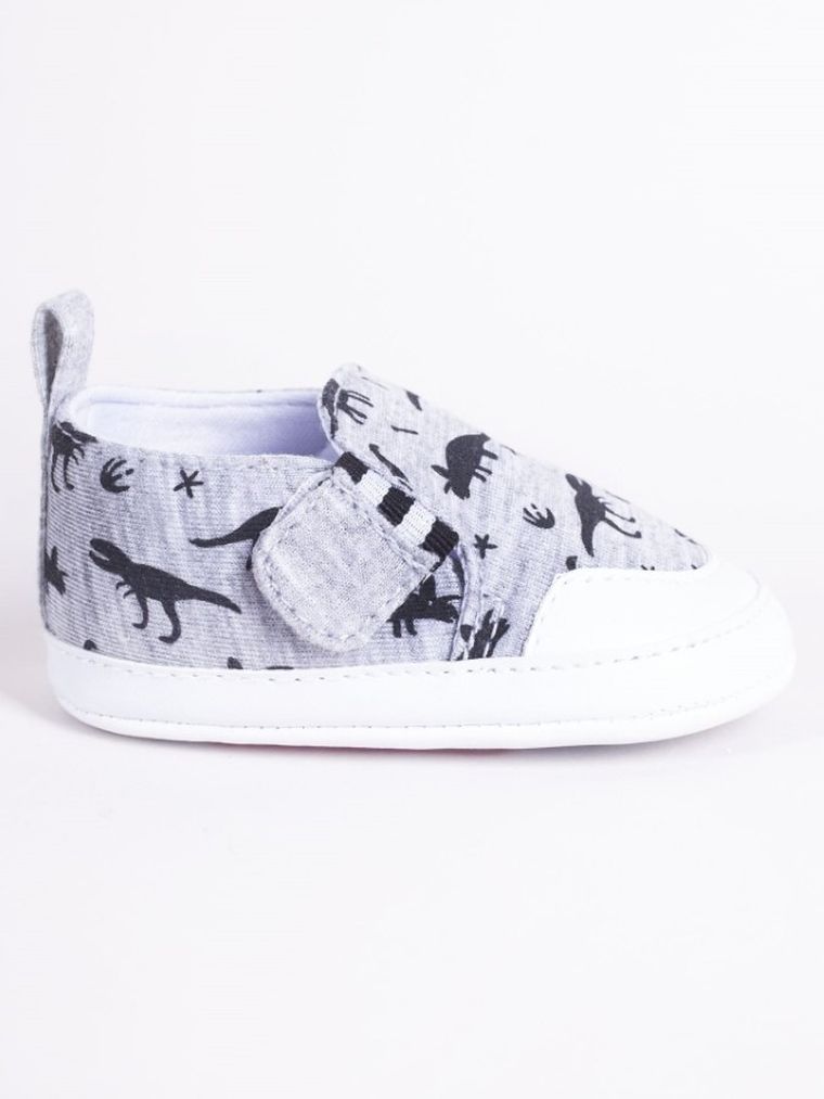 Buciki niechodki chłopięce, szare, Yoclub