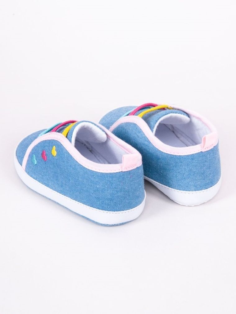 Buciki niechodki dziewczęce, denim, Yoclub