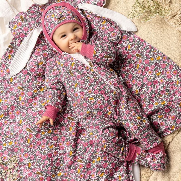 Buciki niechodki dziewczęce, różowe, Nicol