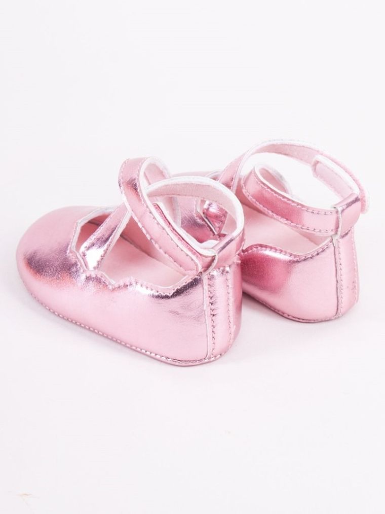 Buciki niechodki dziewczęce, różowe, Yoclub