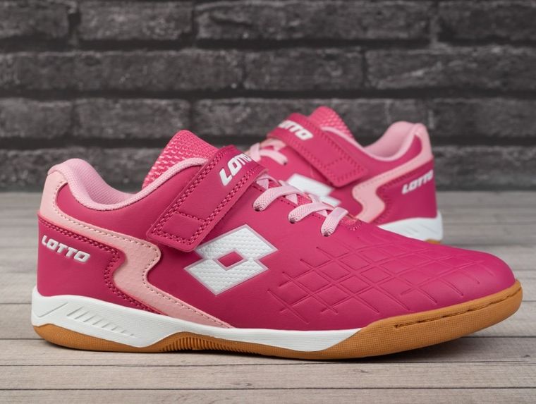 Buty piłkarskie dziecięce, halowe, mix, Lotto Dasher K