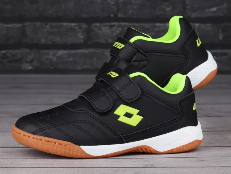 Buty piłkarskie dziecięce, halowe, mix, Lotto Pacer K