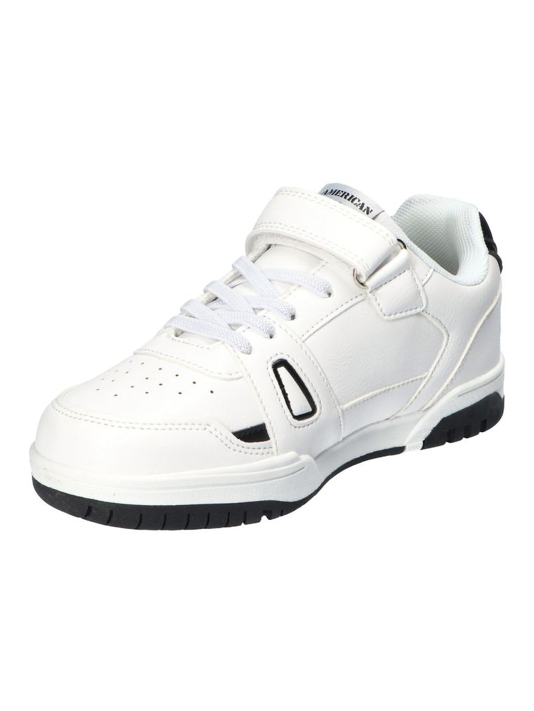 Buty sportowe chłopięce, białe, American Club