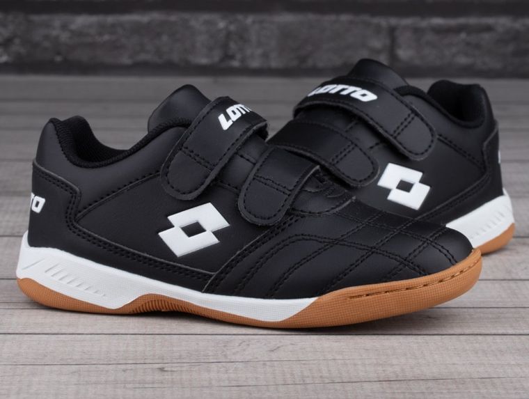 Buty sportowe chłopięce, czarne, Lotto