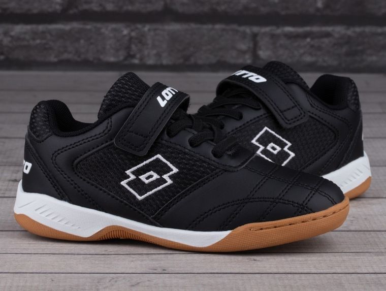Buty sportowe chłopięce, czarne, Lotto