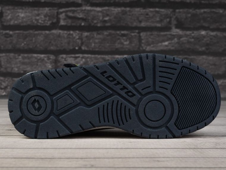 Buty sportowe chłopięce, czarne, Lotto