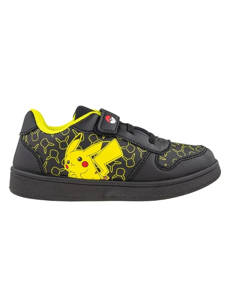 Buty sportowe chłopięce, czarne, Pokemon, Leomil