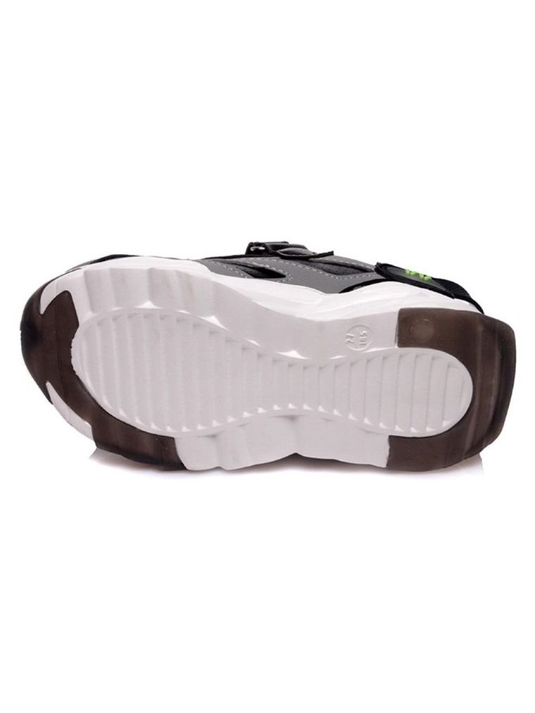 Buty sportowe chłopięce, czarno-szare, Weestep