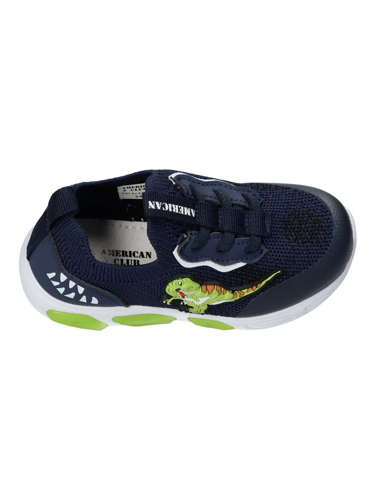Buty sportowe chłopięce, granatowe, American Club