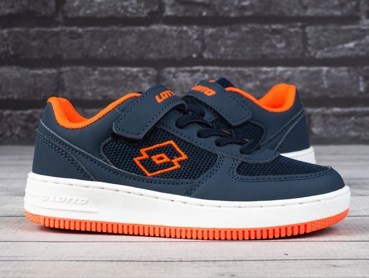 Buty sportowe chłopięce, niebieskie, Lotto Flugo K