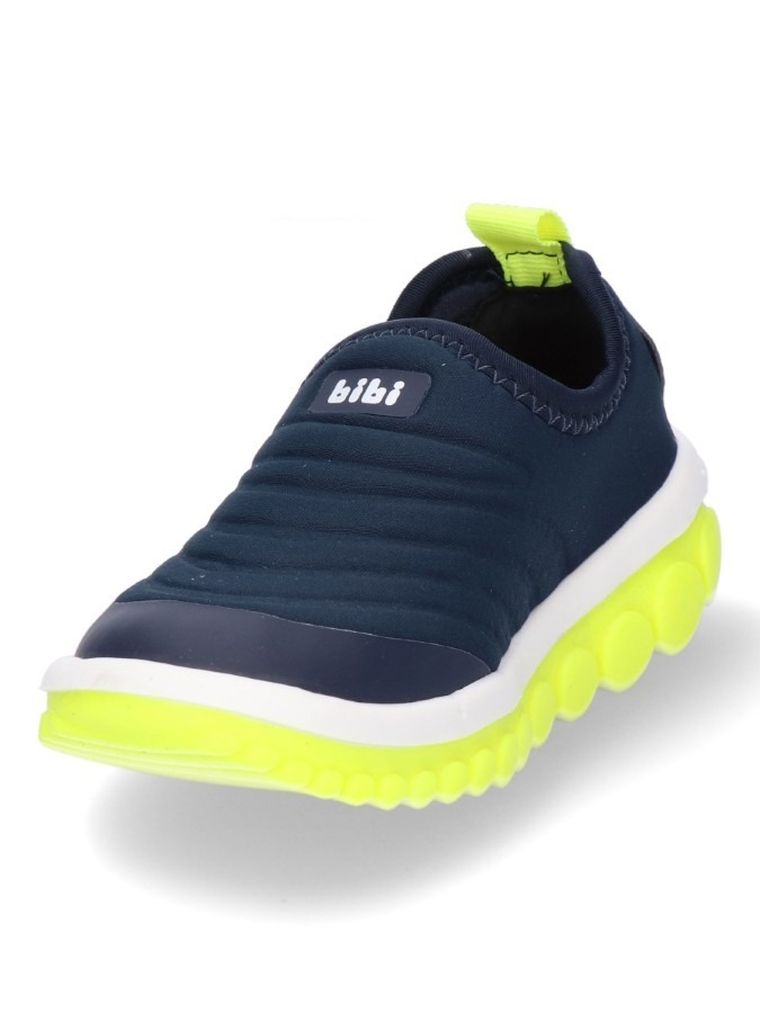 Buty sportowe chłopięce, slip on, granatowe, Bibi Shoes