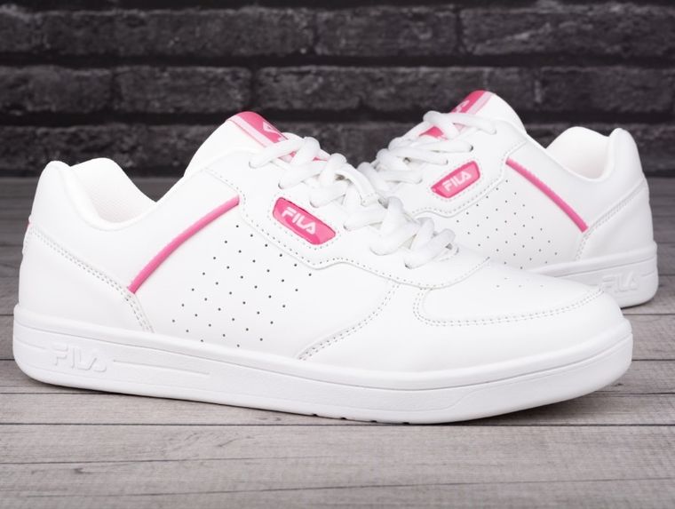 Buty sportowe damskie, białe, Fila C. Court