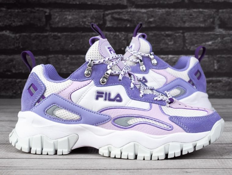 Buty sportowe damskie, białe, Fila Ray Tracer