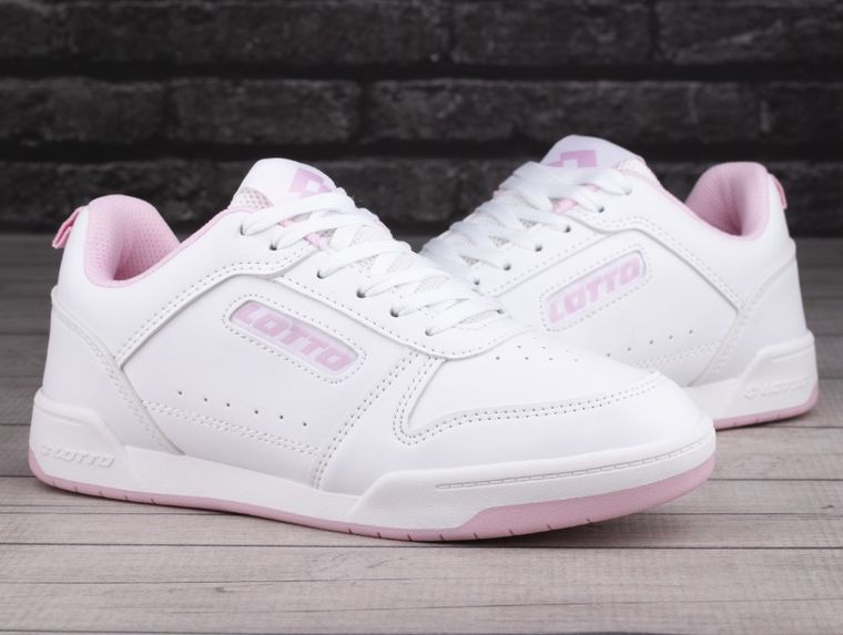 Buty sportowe damskie, białe, Lotto Toco BC