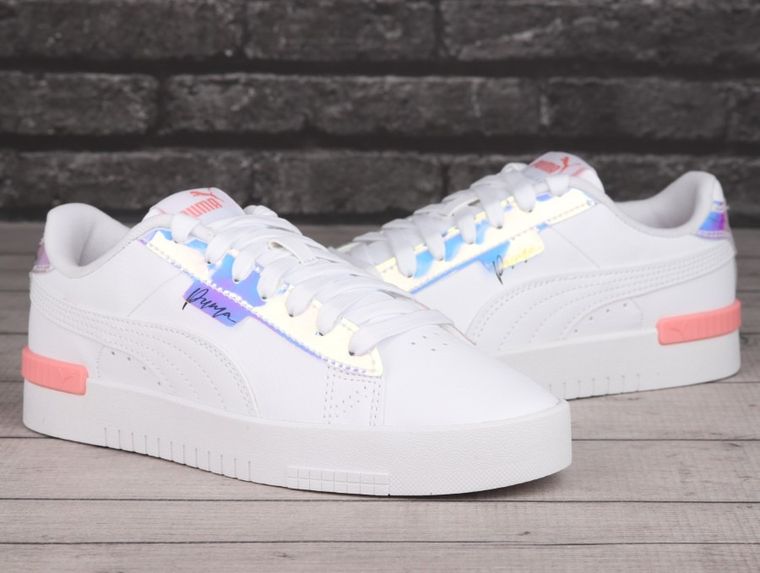 Buty sportowe damskie, białe, Puma Jada Crystal Wings