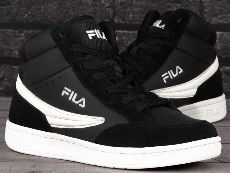 Buty sportowe damskie, czarne, Fila Crew