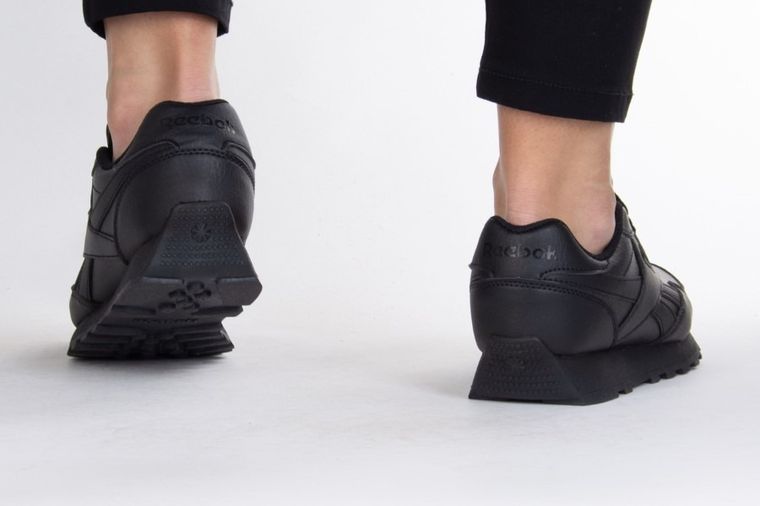 Buty sportowe damskie, czarne, Reebok