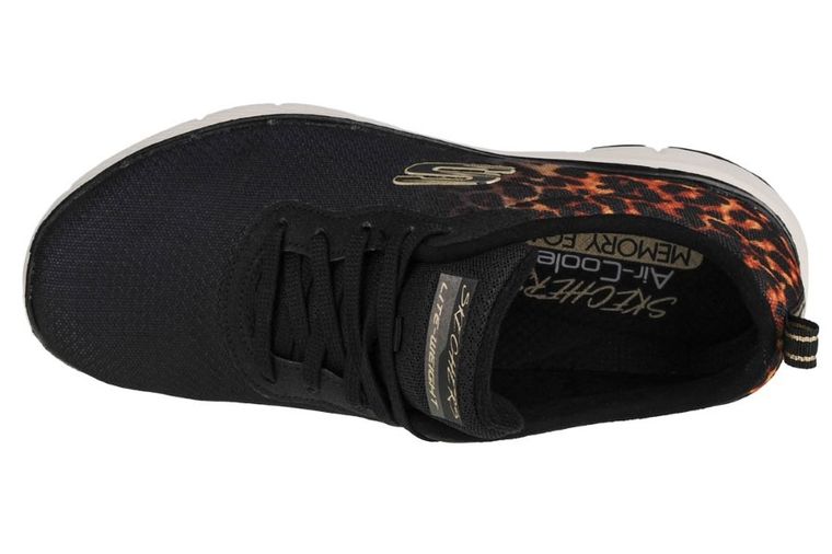 Buty sportowe damskie, czarne, Skechers Flex Appeal 3.0