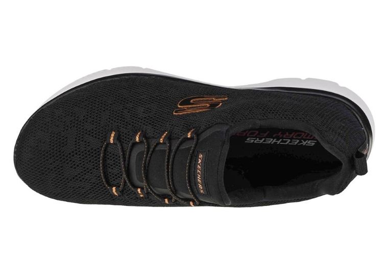 Buty sportowe damskie, czarne, Skechers Summits