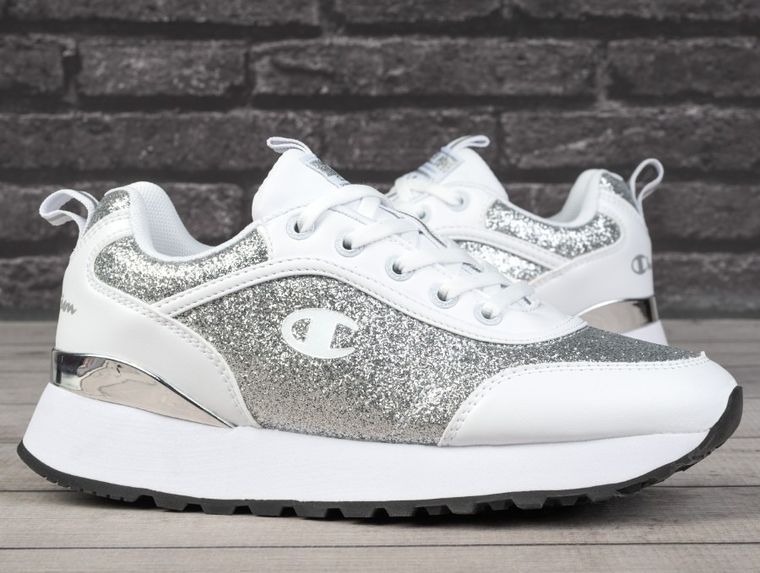 Buty sportowe damskie, do biegania, mix, Champion RR Champ Platform Sparkle