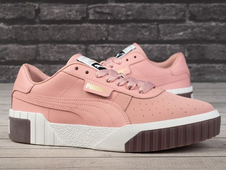 Buty sportowe damskie, różowe, Puma Cali Exotic Bright