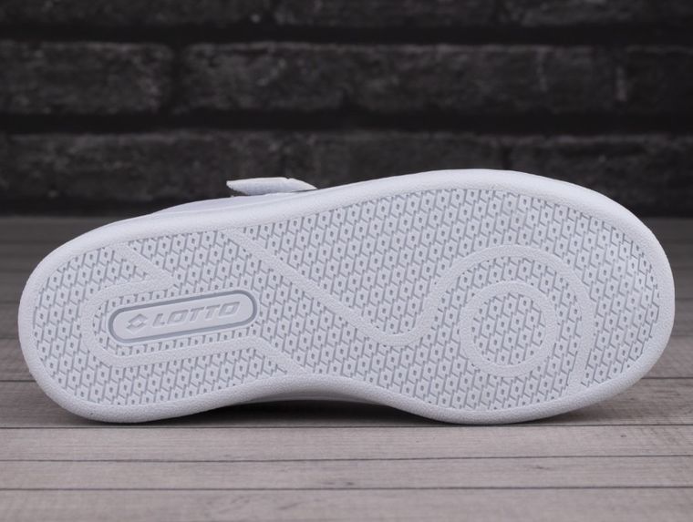 Buty sportowe dziecięce, białe, Lotto Dampolis GC K