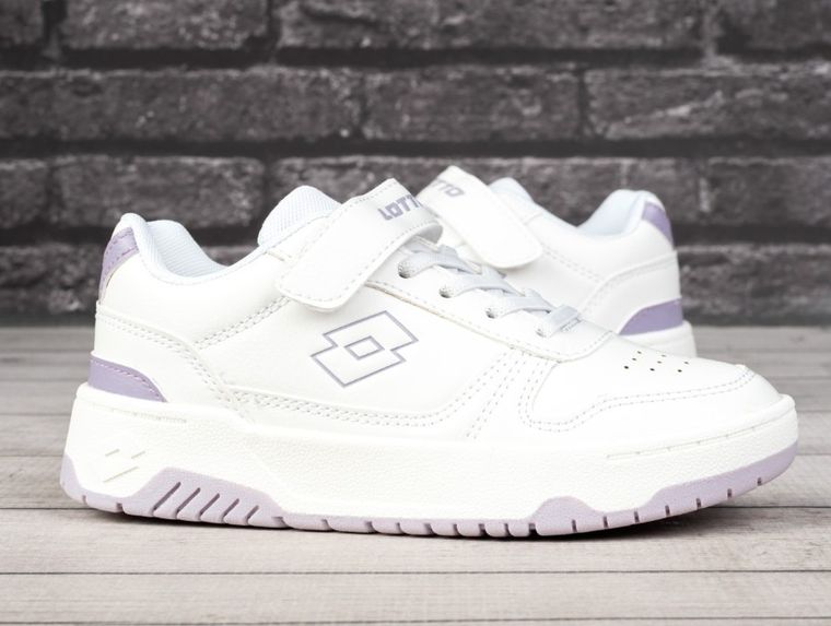 Buty sportowe dziecięce, białe, Lotto Groovin