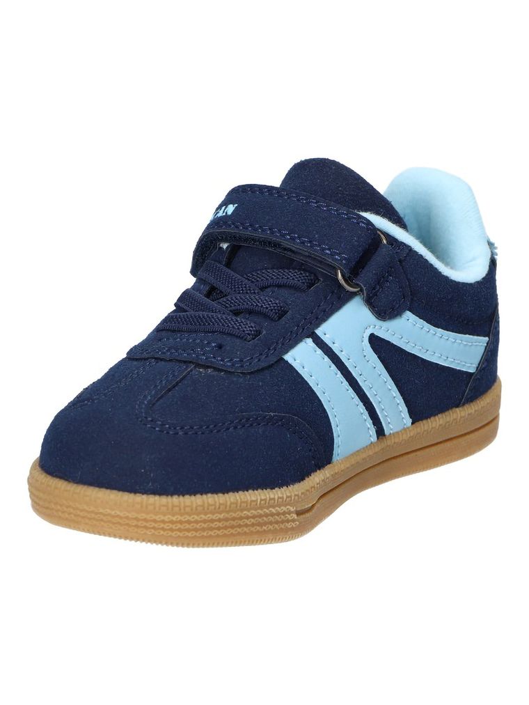 Buty sportowe dziecięce, granatowe, skórzana wkładka, American Club