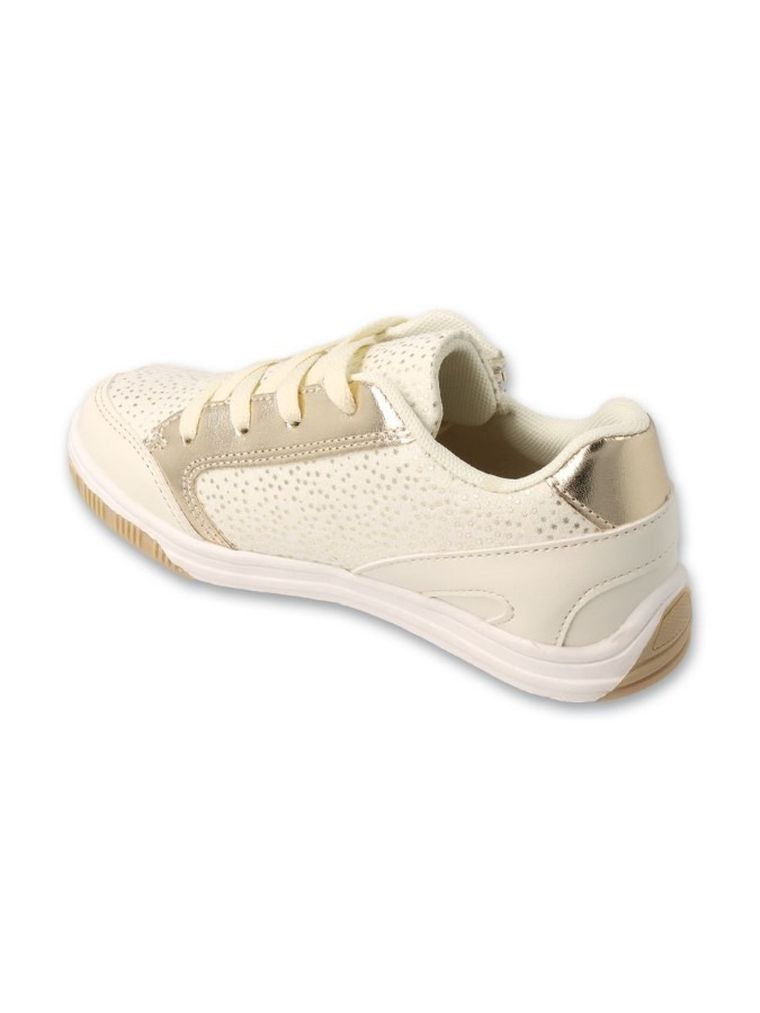 Buty sportowe dziewczęce, beżowe, Befado