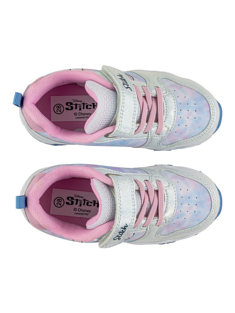 Buty sportowe dziewczęce, białe, Lilo i Stitch, Leomil