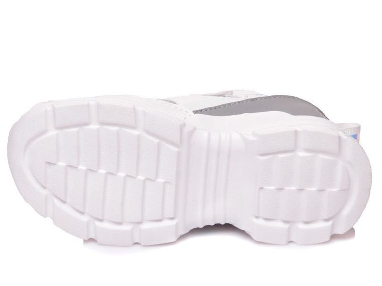 Buty sportowe dziewczęce, białe, Weestep