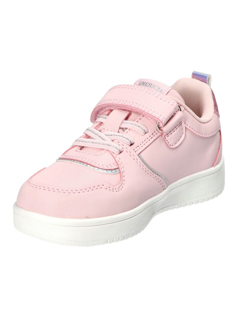 Buty sportowe dziewczęce, jasnoróżowe, American Club