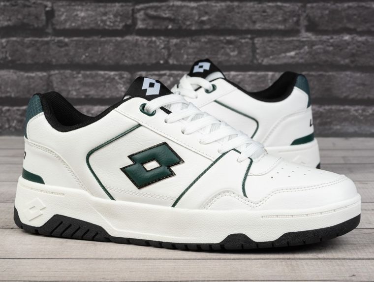 Buty sportowe męskie, białe, Lotto Boxscore