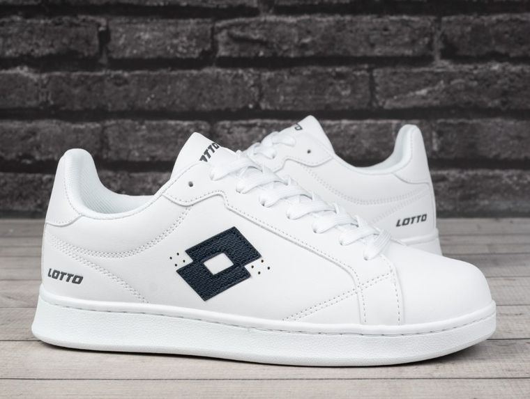 Buty sportowe męskie, białe, Lotto Jambol