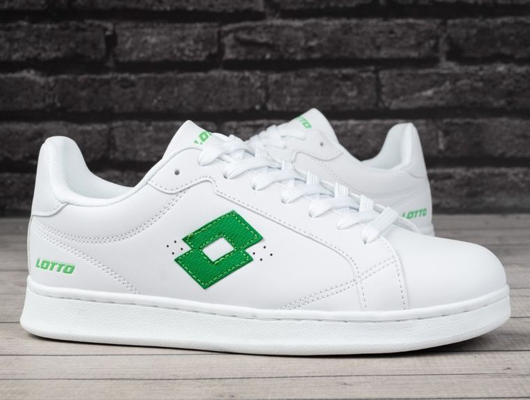 Buty sportowe męskie, białe, Lotto Jambol