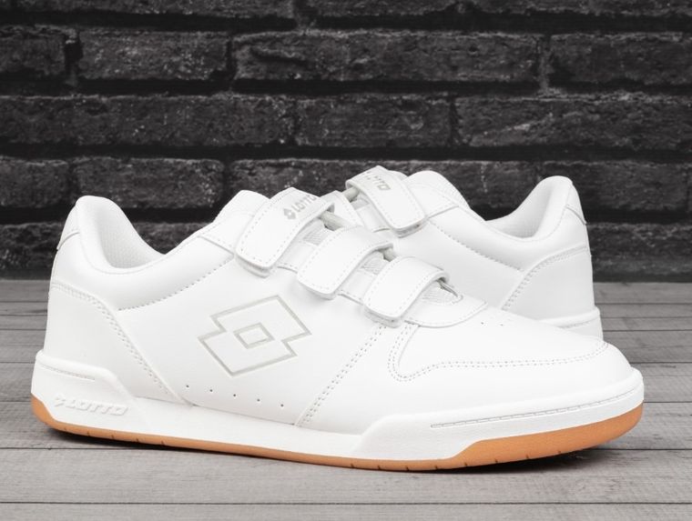 Buty sportowe męskie, białe, Lotto Titanis VL