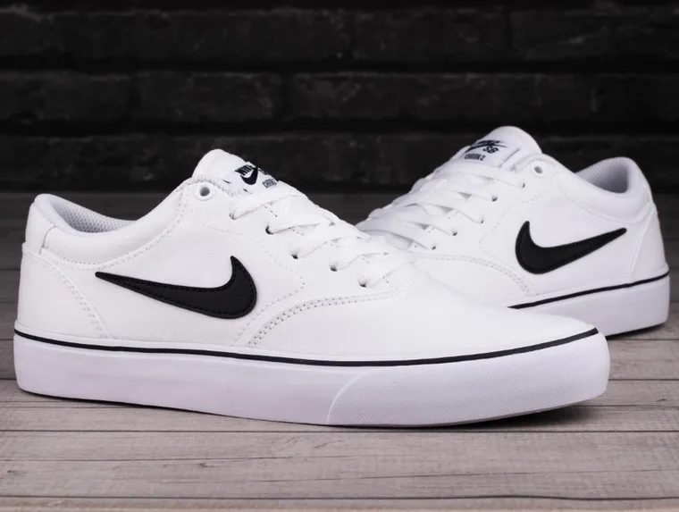 Buty sportowe męskie, białe, Nike SB Chron 2