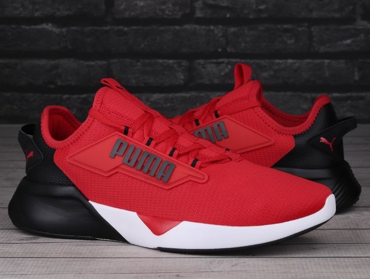 Buty sportowe męskie, czerwone, Puma Retaliate 2