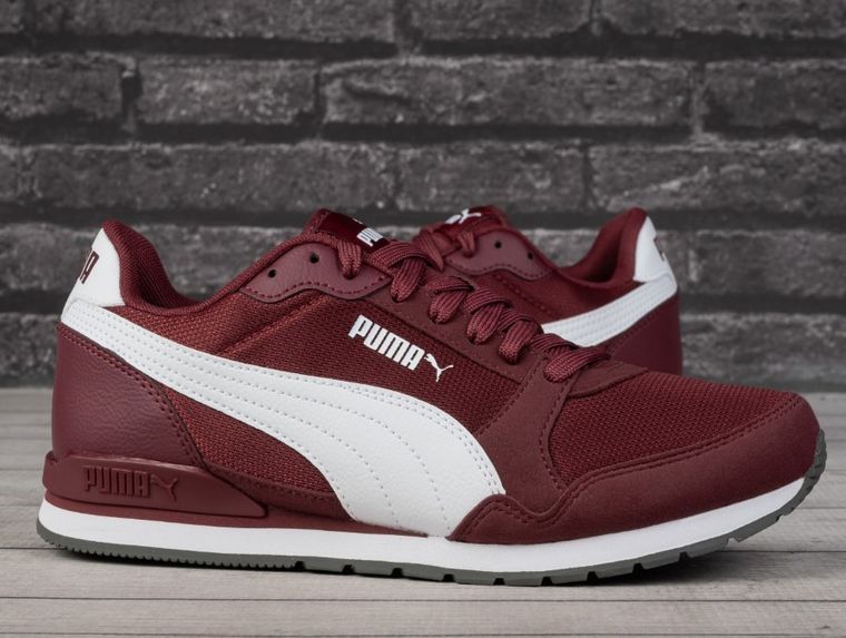 Buty sportowe męskie, czerwone, Puma St. Runner