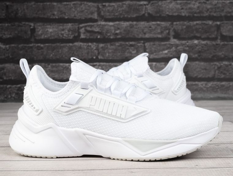 Buty sportowe męskie, do biegania, białe, Puma Retaliate 3