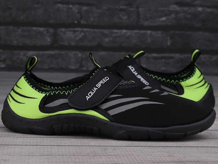 Buty sportowe męskie, do wody, czarne, Aqua Speed 27A